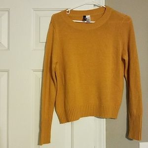 Gold H&M sweater